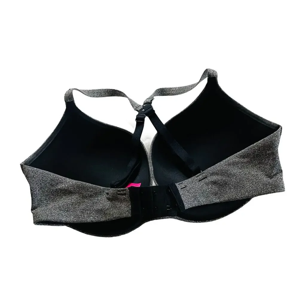 La Senza Silver Gray Padded T Shirt Bra 34DD